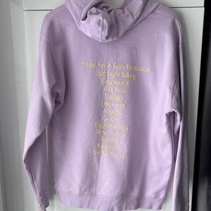 HARRY STYLES “LOVE on TOUR” hoodie           💜💛💜💛💜💛💜💛💜💛💜💛💜💛